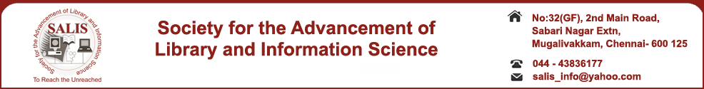 Society of the Advancement of Library and Information Science (SALIS)